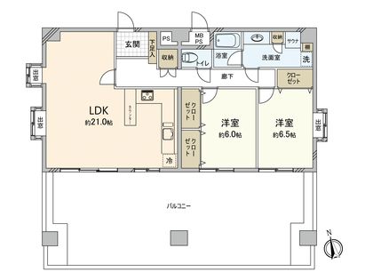 間取図(平面図)