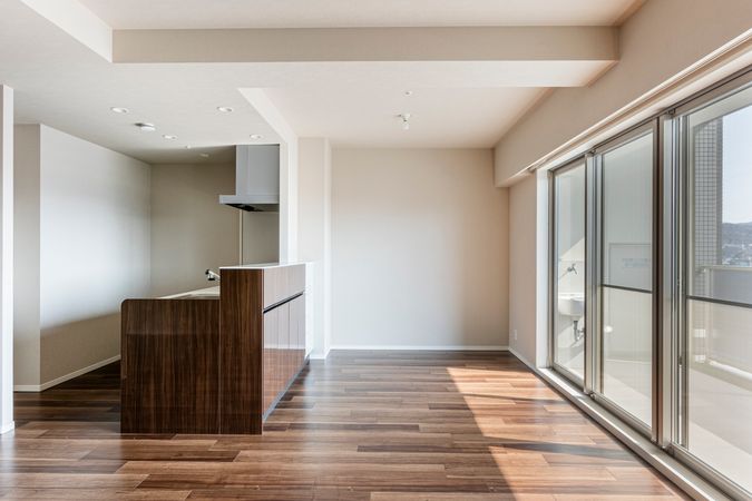 ソシオ新白島 リビング ソシオ新白島 リビング