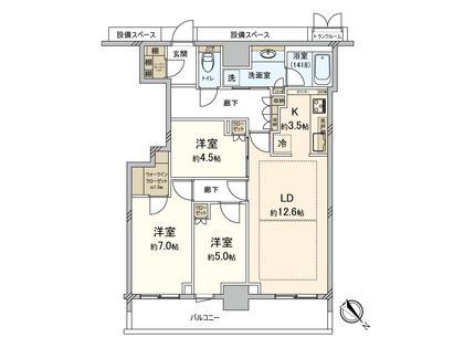 間取図(平面図)