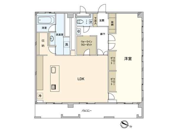 ロッコーマンション京橋川コーポ 間取図(平面図) ロッコーマンション京橋川コーポ 間取図(平面図)