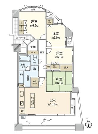 間取図(平面図)