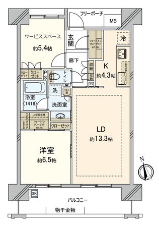 パークホームズ橋本町グランシーノ 間取図(平面図) パークホームズ橋本町グランシーノ 間取図(平面図)
