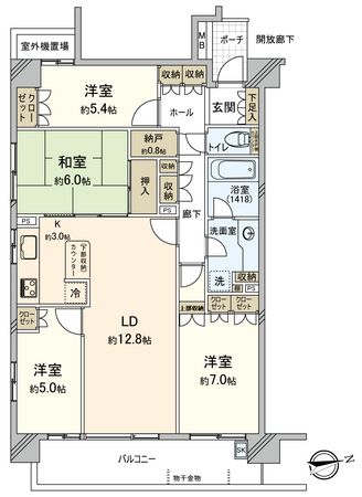 間取図(平面図)