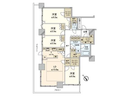 間取図(平面図)