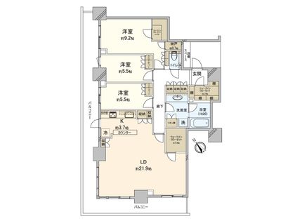間取図(平面図)