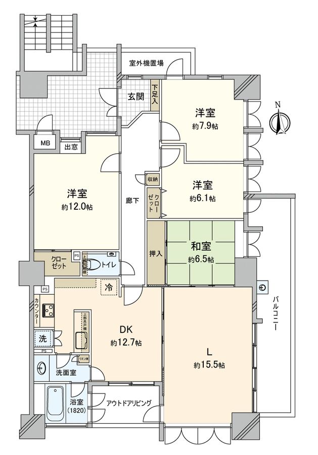 間取図(平面図)