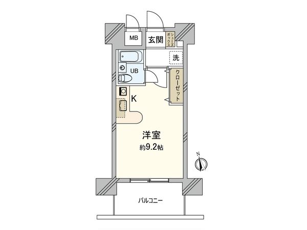 ダイアパレス鶴見町 間取図(平面図)