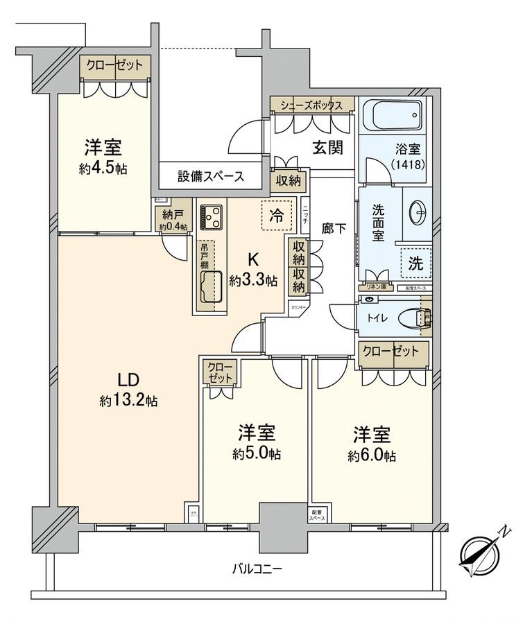 間取図(平面図)