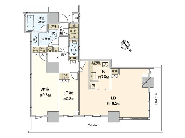 hitoto広島TheTower 間取図(平面図) hitoto広島TheTower 間取図(平面図)
