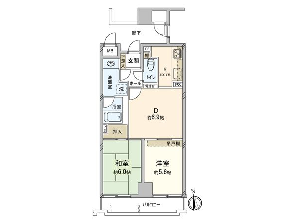 宝町パーク・マンション 間取図(平面図) 宝町パーク・マンション 間取図(平面図)