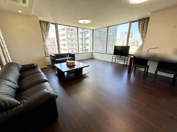 パークホームズ上幟町グランクロワ リビング リビング