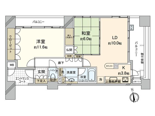 パークハウス縮景園 間取図(平面図) パークハウス縮景園 間取図(平面図)