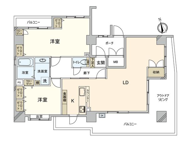 間取図(平面図)