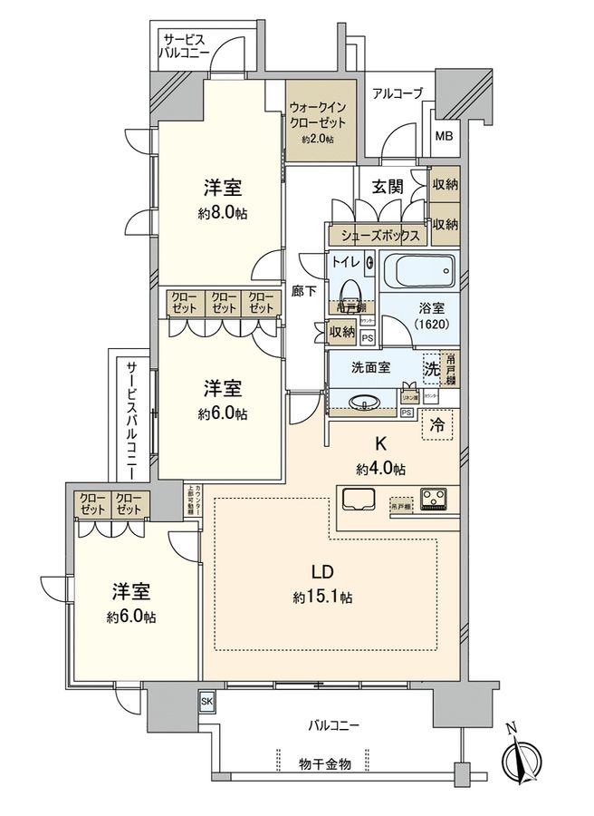 間取図(平面図)