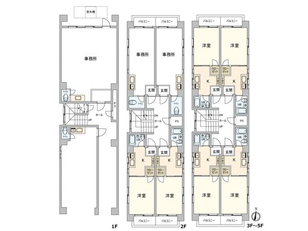 ULTIMATEONE BLDG鶴見 間取図(平面図) 間取図(平面図)