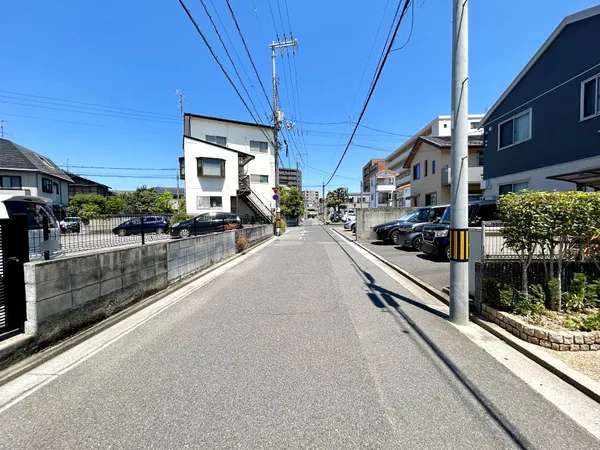 翠五丁目の閑静な住宅地