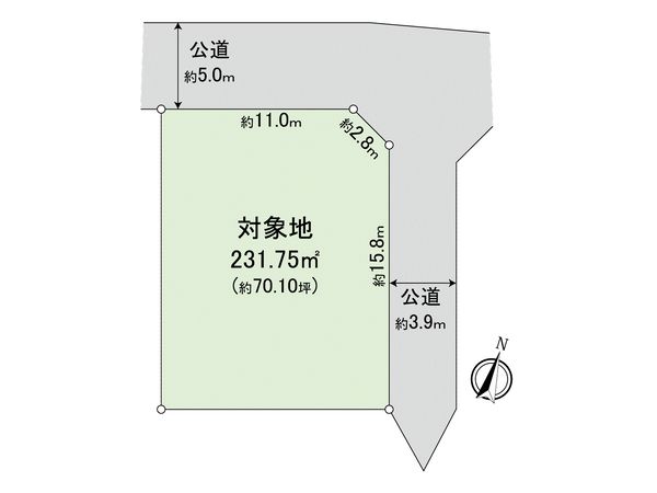 福井土地 区画図