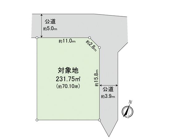 福井土地 区画図
