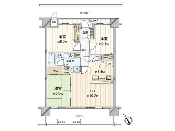 間取図(平面図)