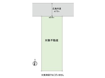 仁保1丁目 古家付土地 区画図