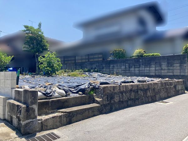 宮の町四丁目 土地 前面道路含む外観