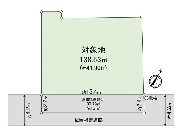 海田町窪町土地 区画図 区画図