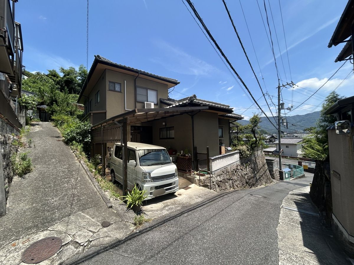 船越4丁目 古家付土地 前面道路含む外観 前面道路含む外観