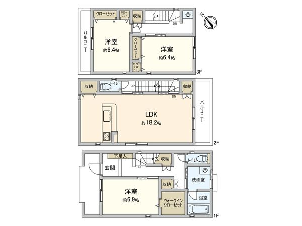東本浦町戸建 間取図(平面図) 東本浦町戸建 間取図(平面図)