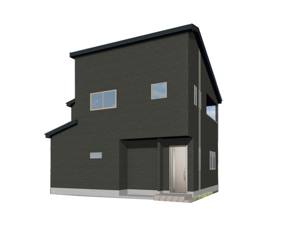 城ケ丘 新築戸建A棟 外観パース図 城ケ丘 新築戸建A棟 外観パース図