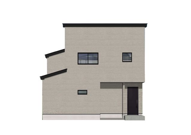 城ケ丘 新築戸建A棟 外観パース図