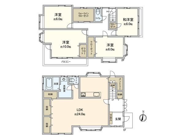 瀬戸ハイム二丁目 戸建 間取図(平面図) 瀬戸ハイム二丁目 戸建 間取図(平面図)