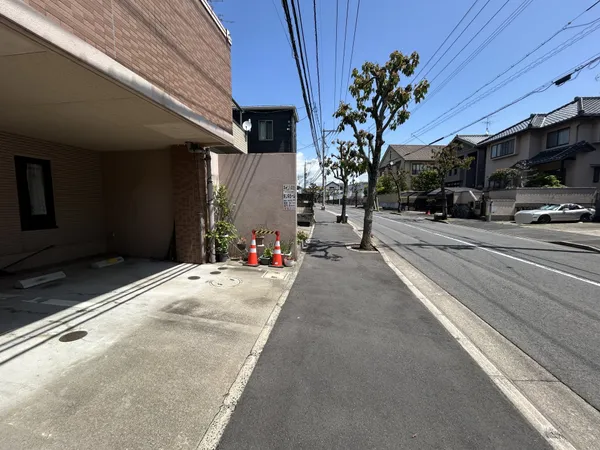 前面道路