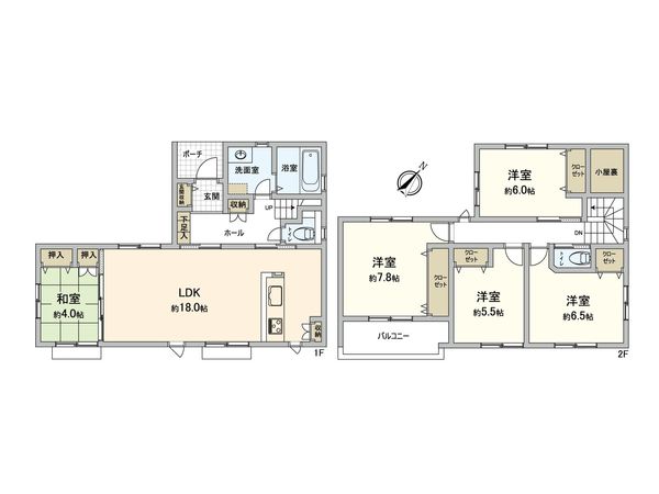 カーサ・ヴェルディ中野7丁目 間取図(平面図) カーサ・ヴェルディ中野7丁目 間取図(平面図)