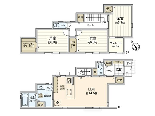 東川原石町 新築 間取図(平面図) 東川原石町 新築 間取図(平面図)