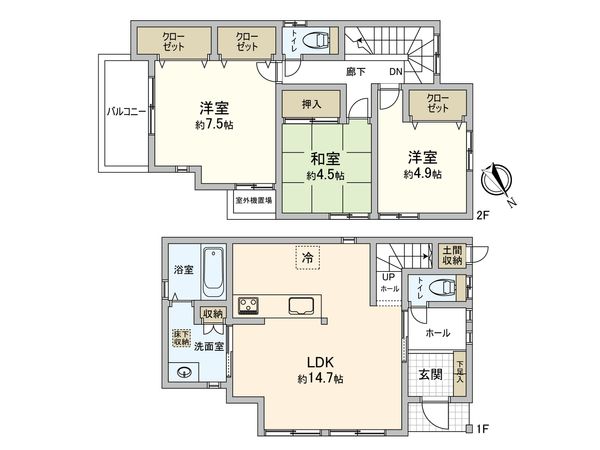 間取図(平面図)