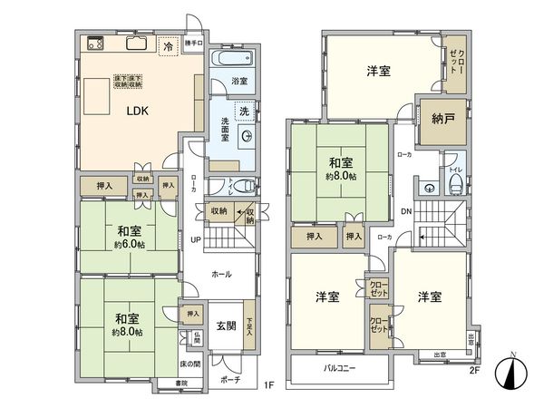 段原三丁目 戸建 間取図(平面図) 段原三丁目 戸建 間取図(平面図)
