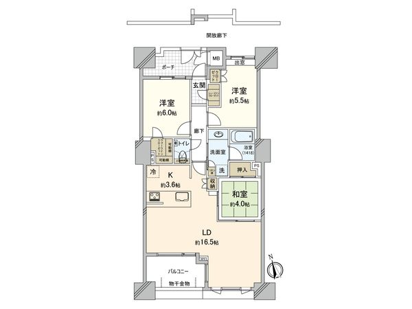 間取図(平面図)