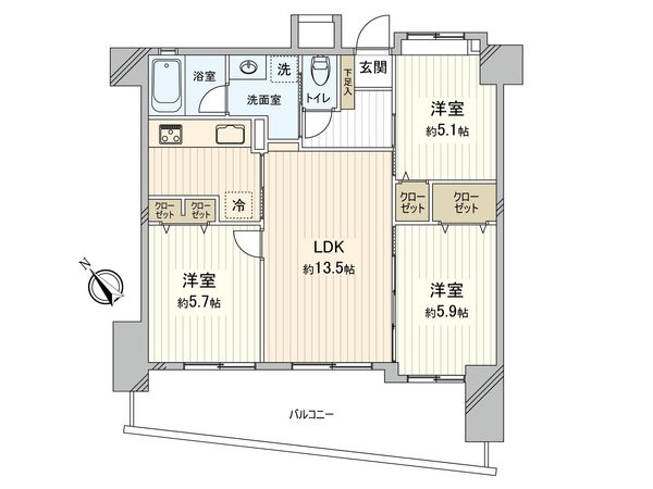 間取図(平面図)