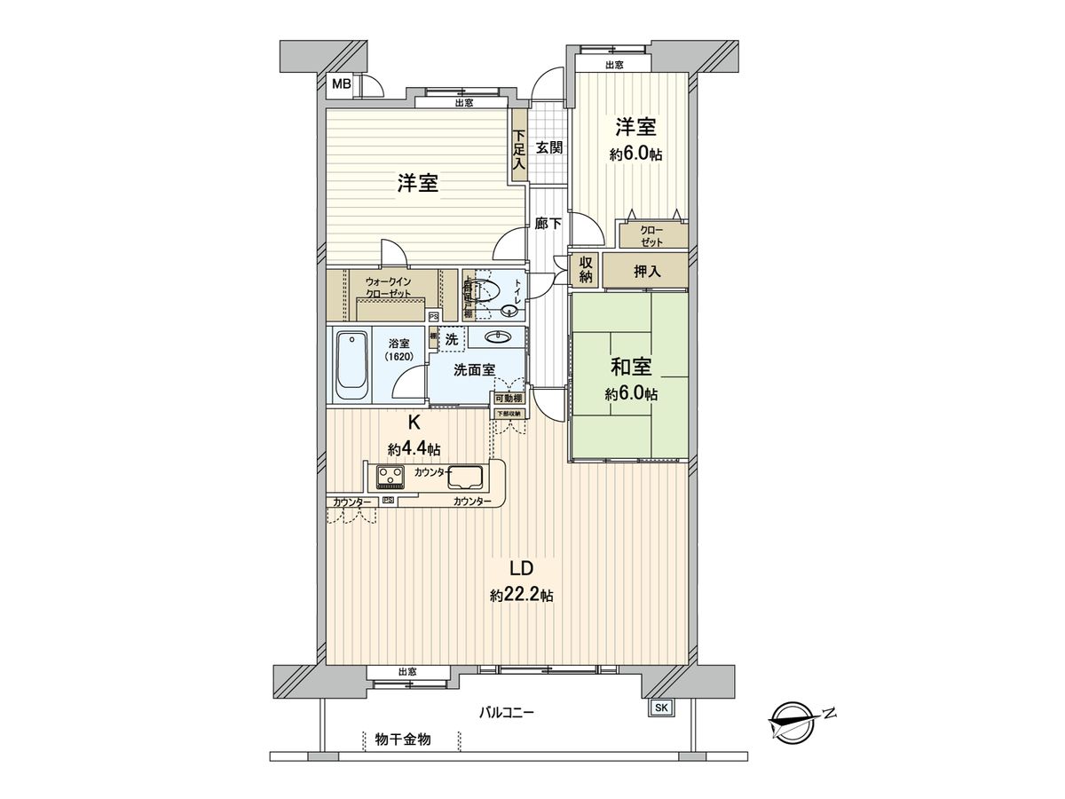 間取図(平面図)
