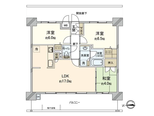 間取図(平面図)