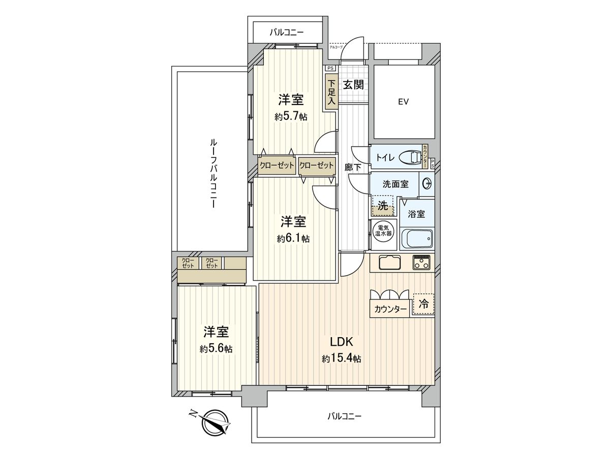 間取図(平面図)
