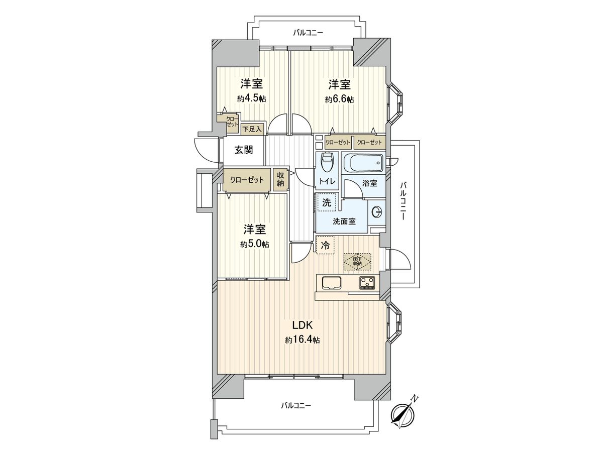 間取図(平面図)