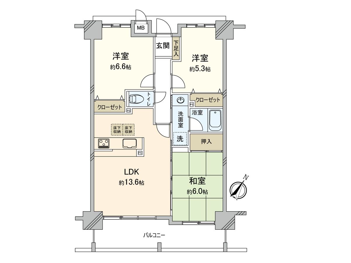 間取図(平面図)