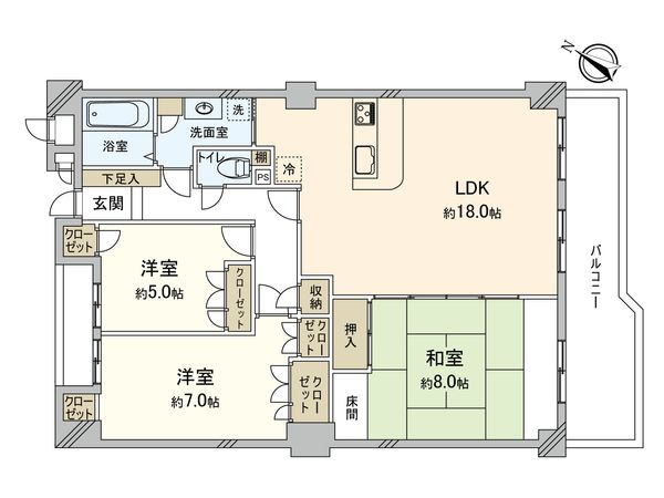 間取図(平面図)