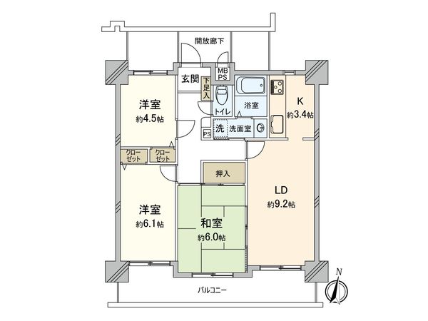 間取図(平面図)