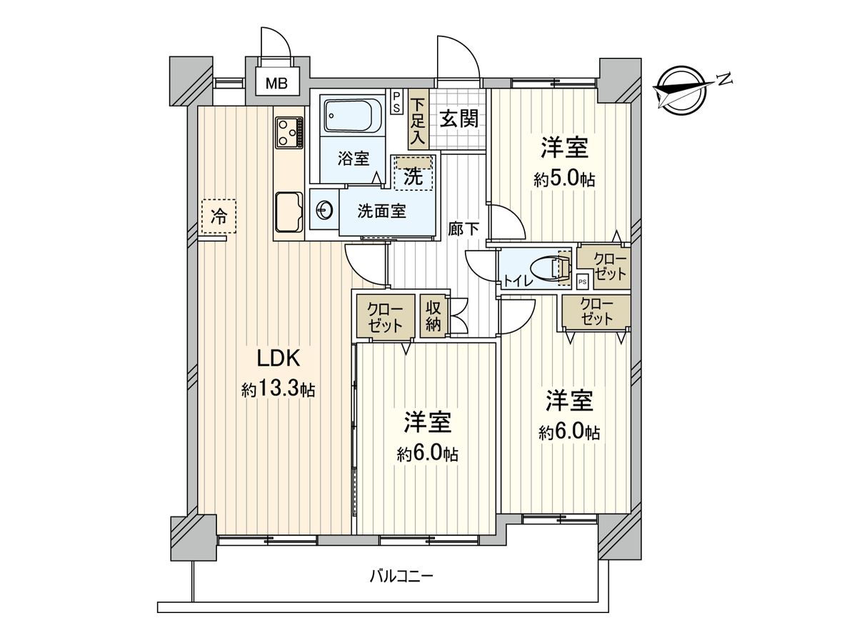 間取図(平面図)