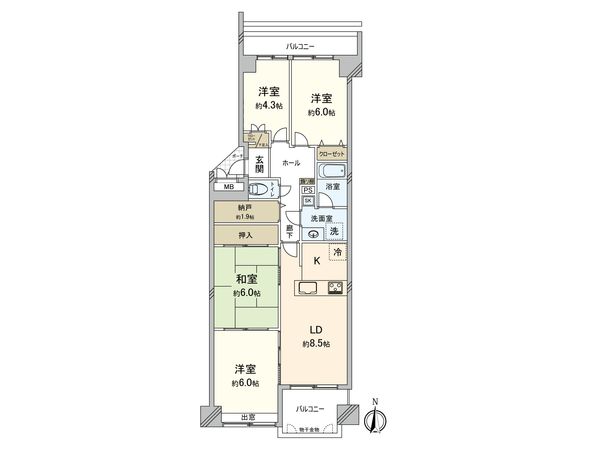 間取図(平面図)