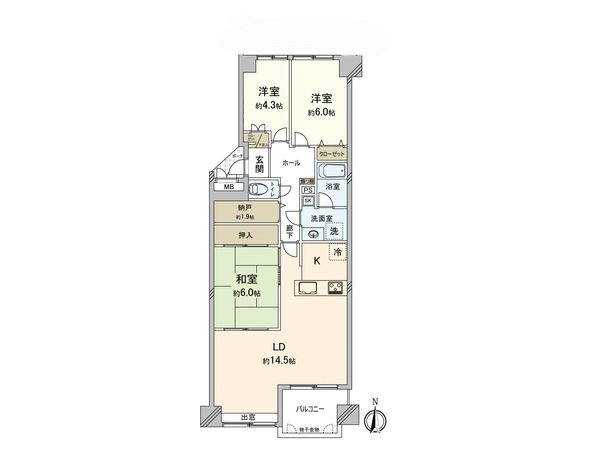 ヒューマンズプラザ青崎 間取図(平面図) ヒューマンズプラザ青崎 間取図(平面図)