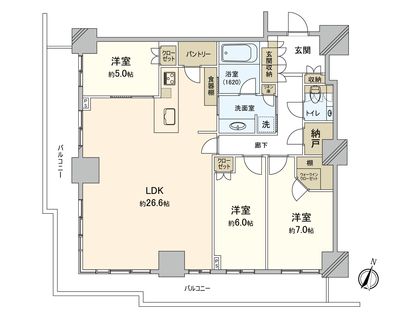 間取図(平面図)