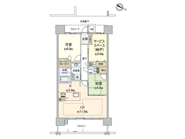 フローレンス海田プレステージ 間取図(平面図)
